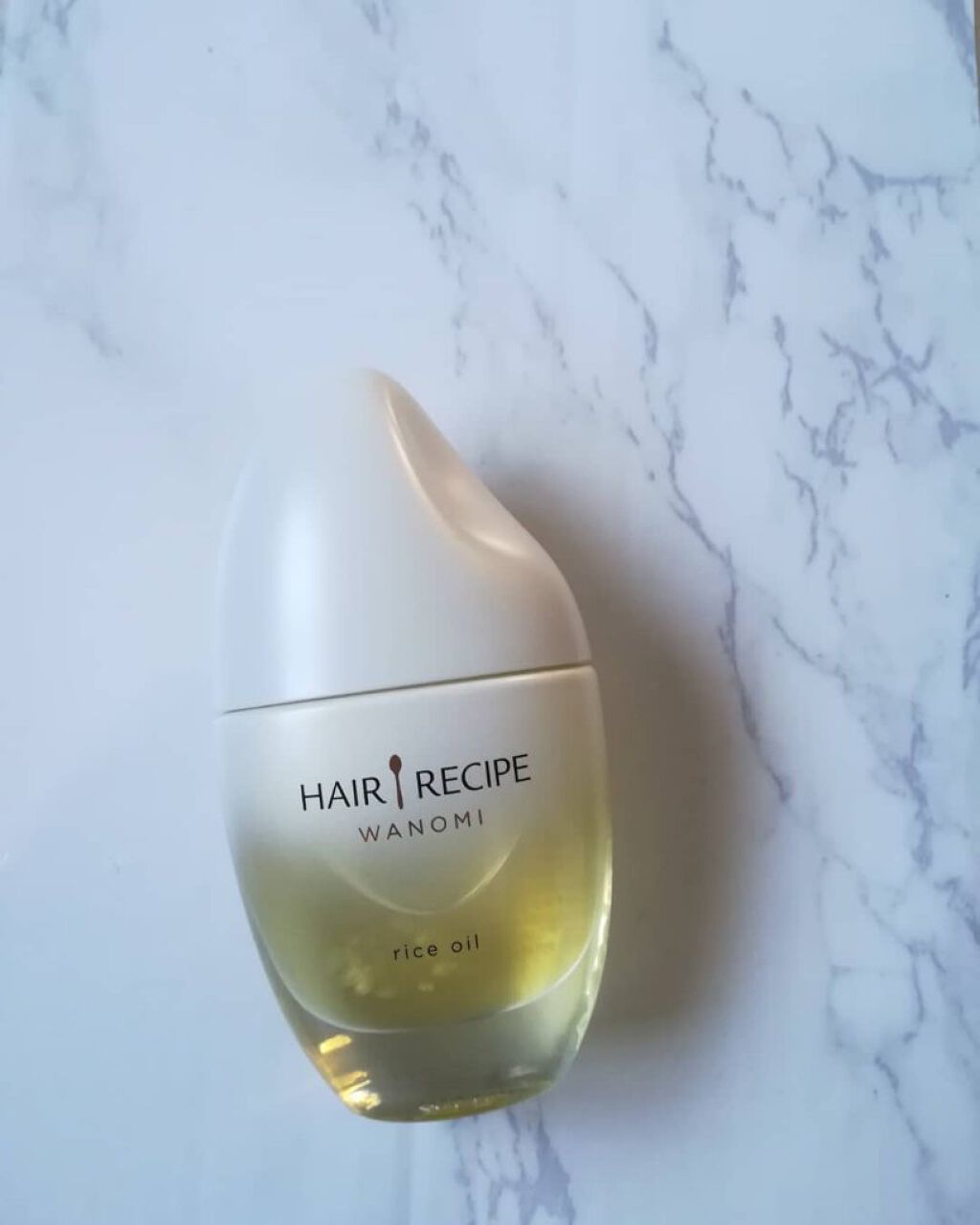 さらとろライスオイル(洗い流さないトリートメント)/WANOMI/ヘアオイルを使ったクチコミ(1枚目)