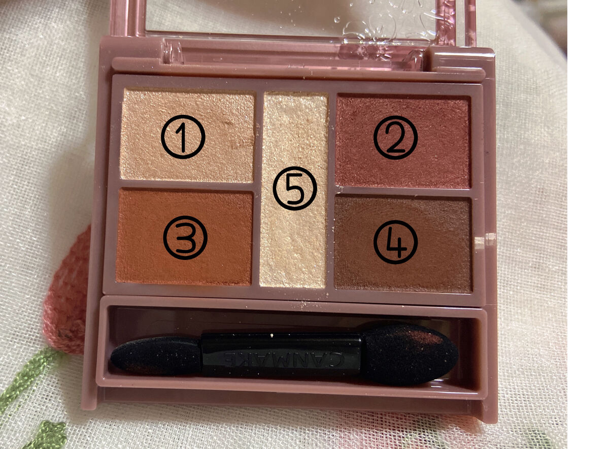 パーフェクトスタイリストアイズ/キャンメイク/アイシャドウパレットを使ったクチコミ（2枚目）