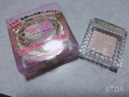シークレットビューティーパウダー/キャンメイク/プレストパウダーを使ったクチコミ(1枚目)