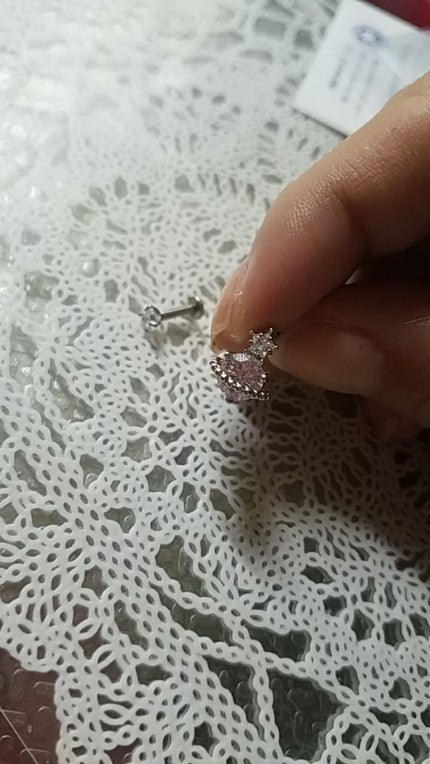 ☪七香 on LIPS 「軟骨ピアスホールが落ち着いて来たので軟骨用ピアス買いました❤ま..」(2枚目)