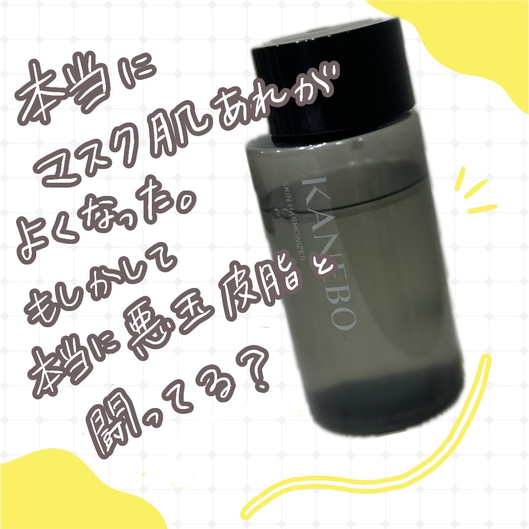 スキン ハーモナイザー/KANEBO/化粧水を使ったクチコミ(1枚目)