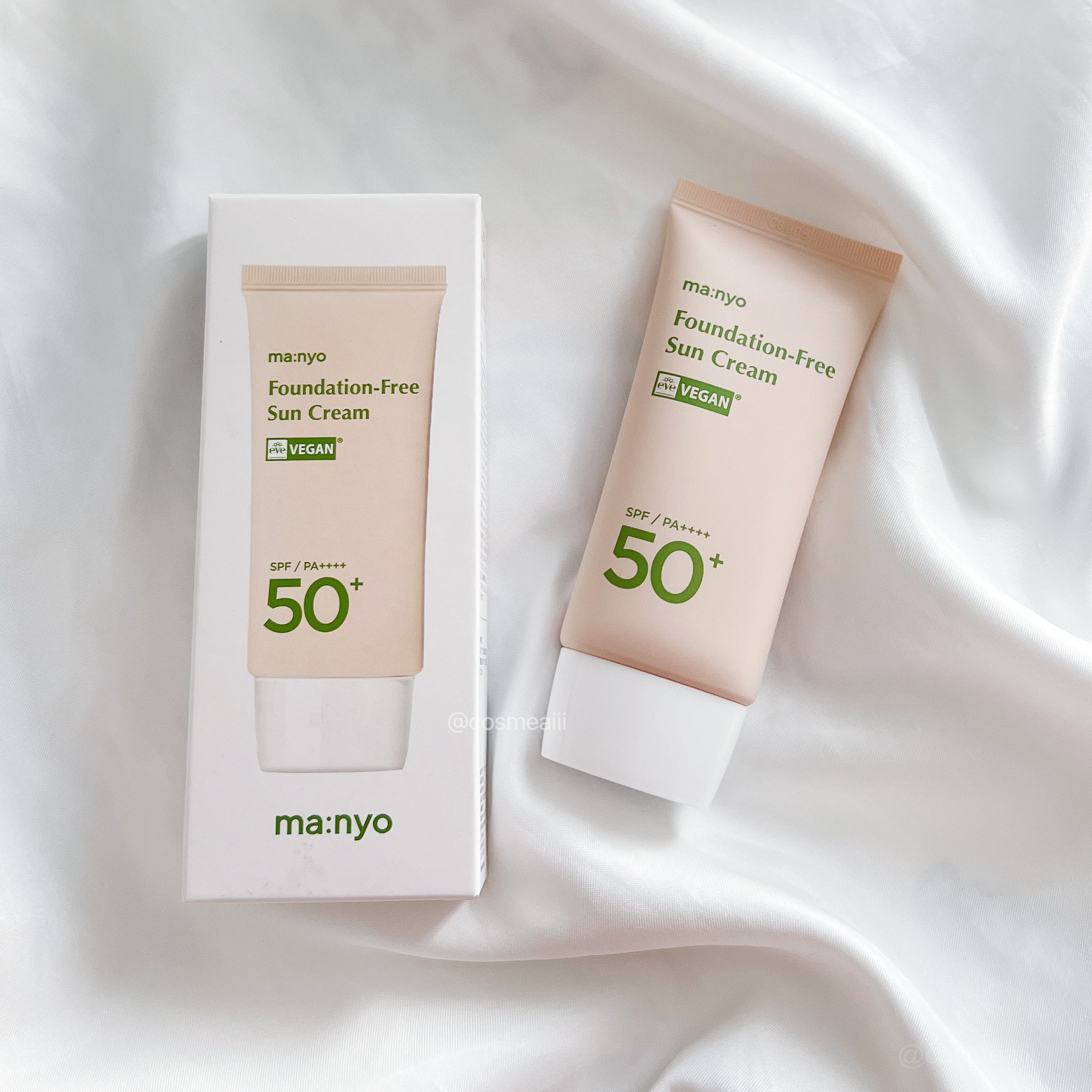 ファンデフリー サンクリーム/manyo/日焼け止めクリームを使ったクチコミ（2枚目）