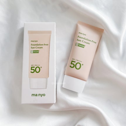 ファンデフリー サンクリーム/manyo/日焼け止めクリームを使ったクチコミ(2枚目)