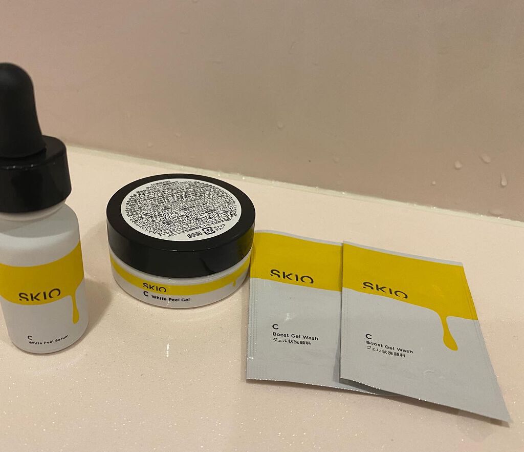 VC ホワイトピールセラム/SKIO/ブースター・導入液を使ったクチコミ(2枚目)