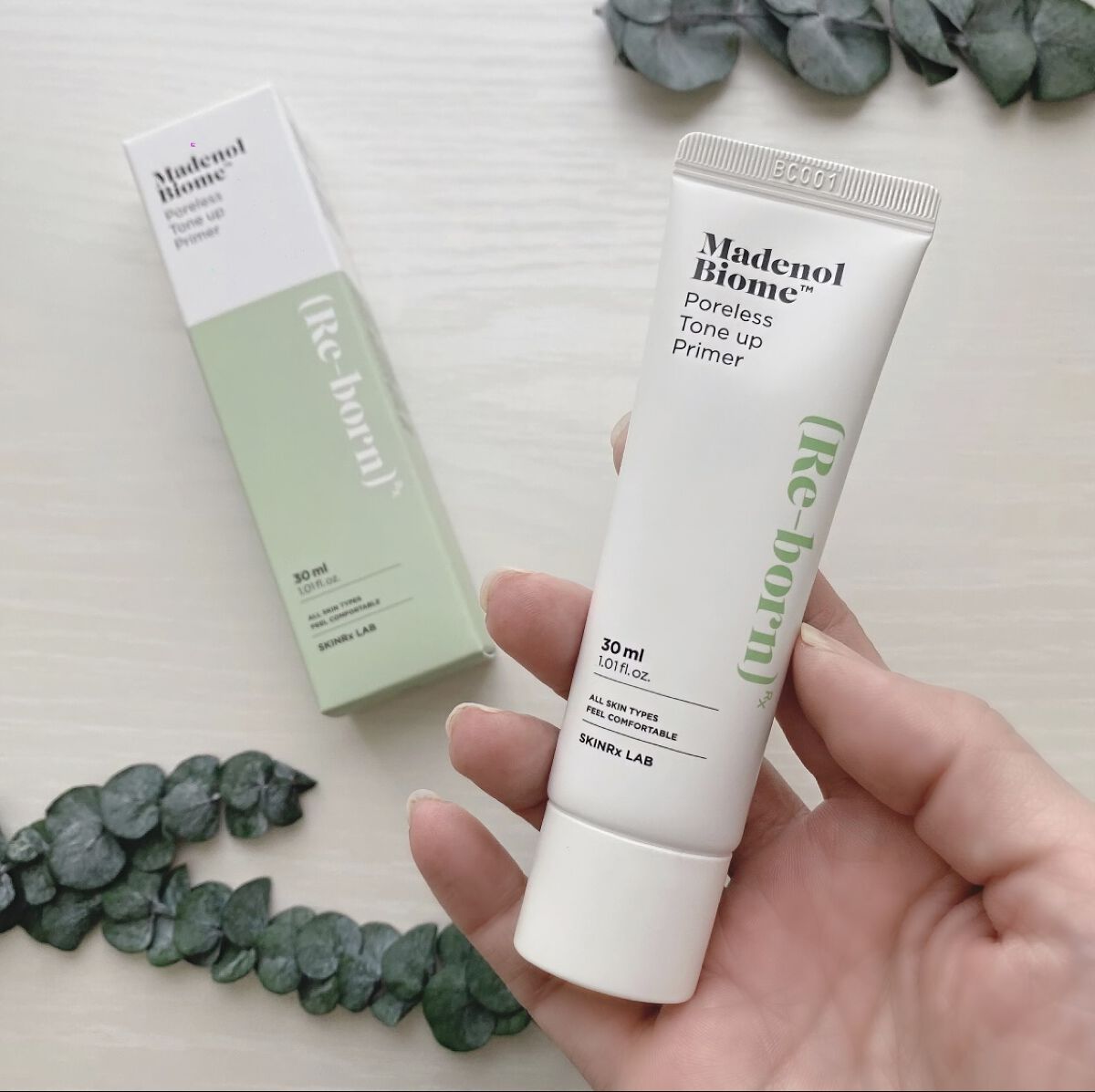 マデノルバイオームポアレストーンアッププライマー/SKINRx LAB/化粧下地を使ったクチコミ（1枚目）