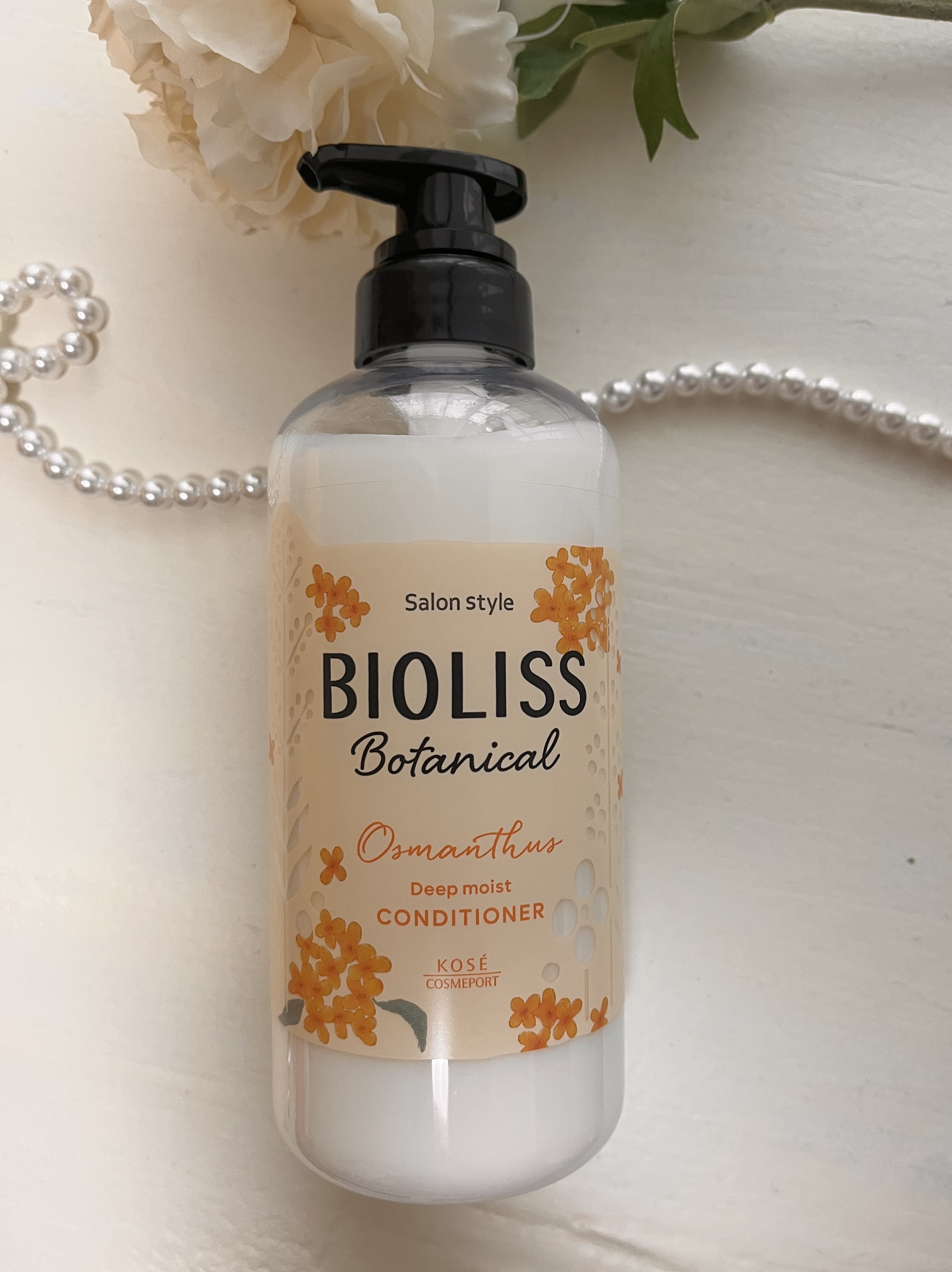 ボタニカル ペアセット（ディープモイスト） 金木犀の香り TH　　/SSビオリス/市販シャンプーを使ったクチコミ（2枚目）