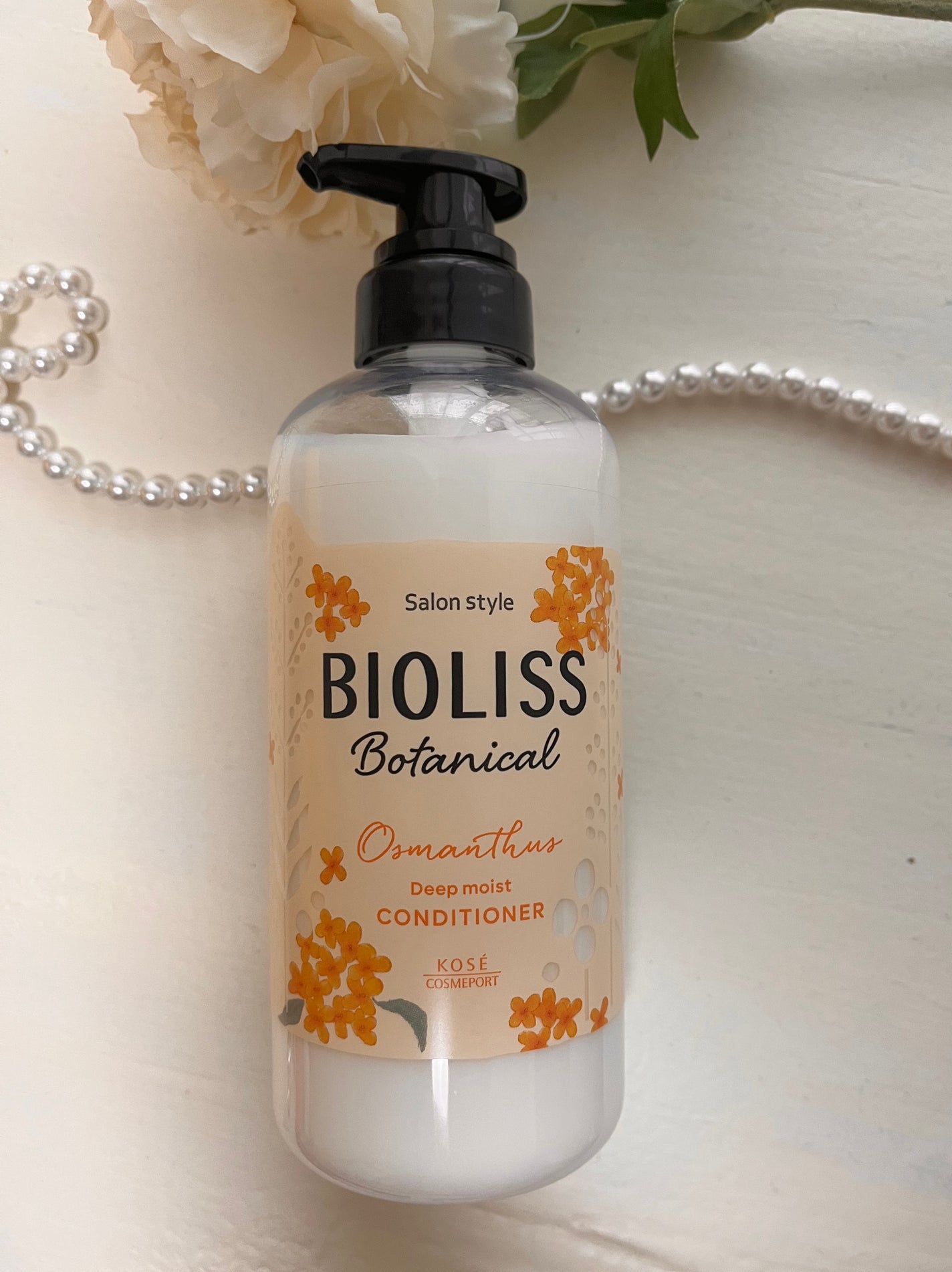 ボタニカル ペアセット(ディープモイスト) 金木犀の香り TH /SSビオリス/市販シャンプーを使ったクチコミ(2枚目)