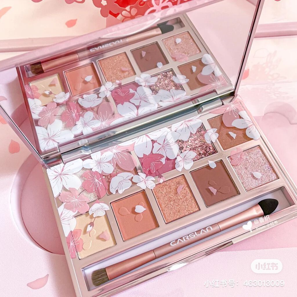 アイシャドウパレット 桜シリーズ/CARSLAN/アイシャドウパレットを使ったクチコミ（1枚目）