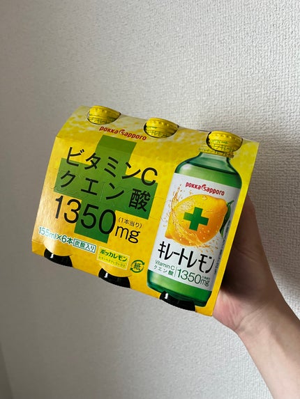 Pokka Sapporo (ポッカサッポロ) キレートレモンのクチコミ「【使った商品】
ポッカサッポロ キレートレモン
【商品の特徴】
酸っぱ美味しいビタミン補給
.....」(1枚目)