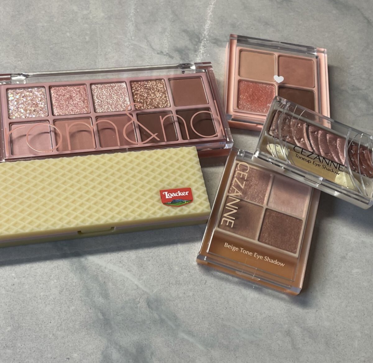 トーンアップアイシャドウ/CEZANNE/アイシャドウパレットを使ったクチコミ（2枚目）
