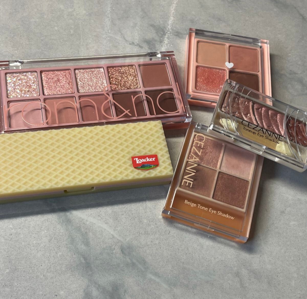 トーンアップアイシャドウ/CEZANNE/アイシャドウパレットを使ったクチコミ(2枚目)