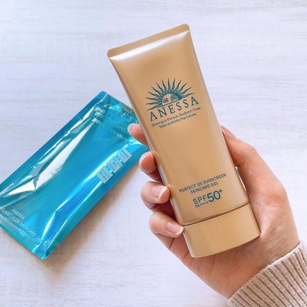 パーフェクトUV スキンケアジェル N/アネッサ/日焼け止め・UVケアを使ったクチコミ(2枚目)