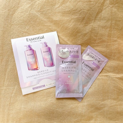 エッセンシャル プレミアム うるおいバリアシャンプー/コンディショナー グロウ&モイスト/エッセンシャル/市販シャンプーを使ったクチコミ(1枚目)