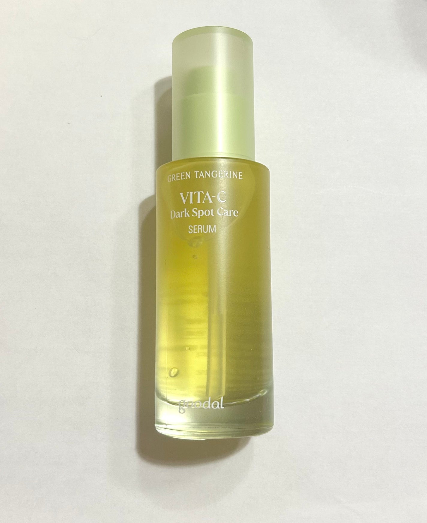 グリーンタンジェリン ビタC ダークスポットケアセラム/goodal/美容液を使ったクチコミ(2枚目)