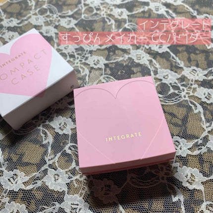 すっぴんメイカー CCパウダー/インテグレート/プレストパウダーを使ったクチコミ(2枚目)