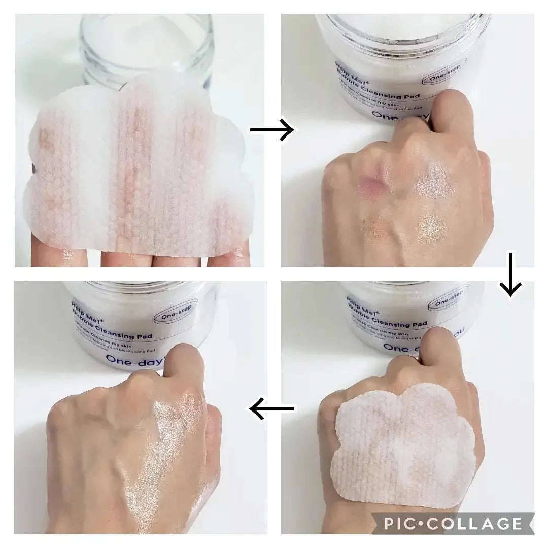 バブルクレンジングパッド/One-day's you/クレンジングシートを使ったクチコミ(10枚目)