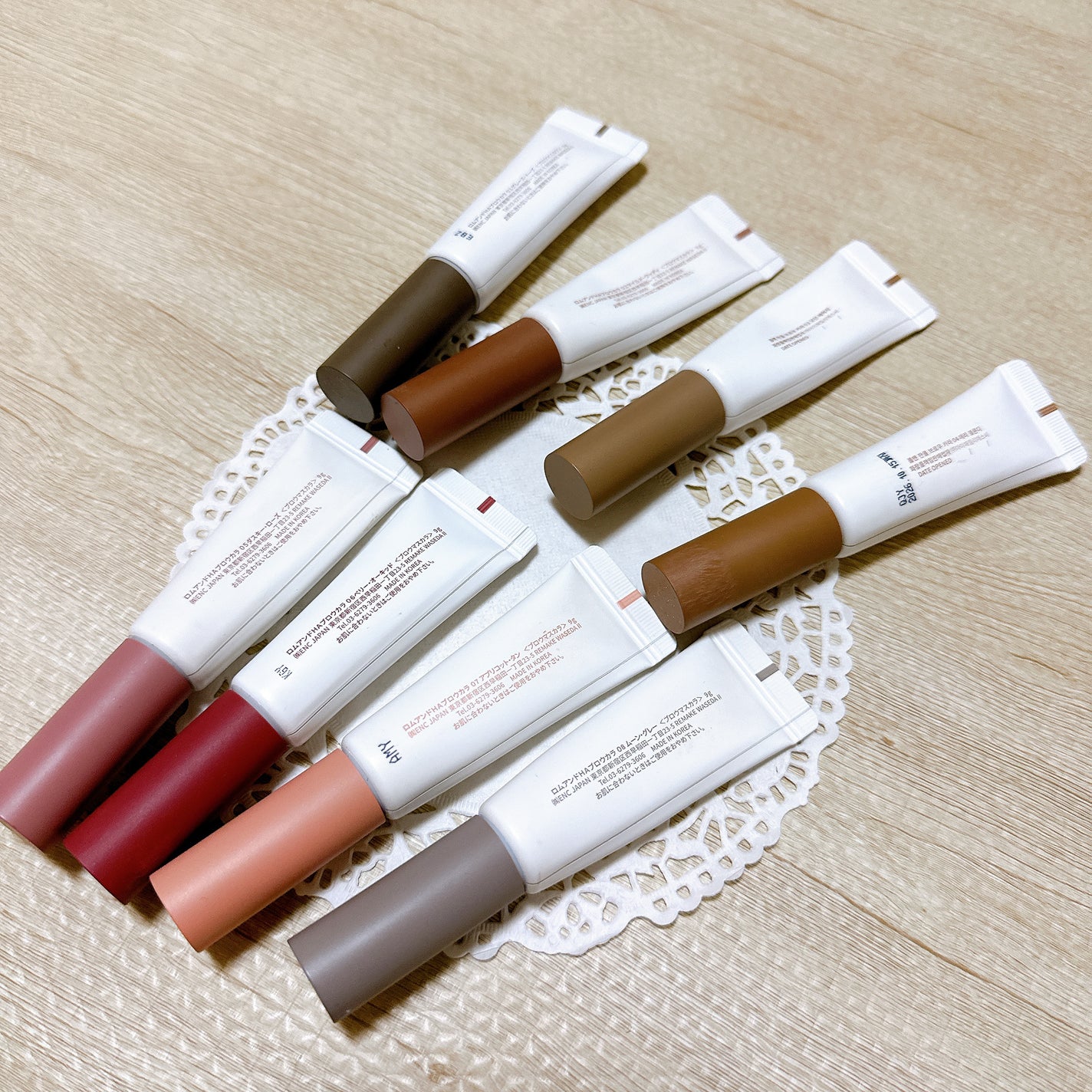 ハンオールブロウカラ/rom&nd/眉マスカラを使ったクチコミ(5枚目)