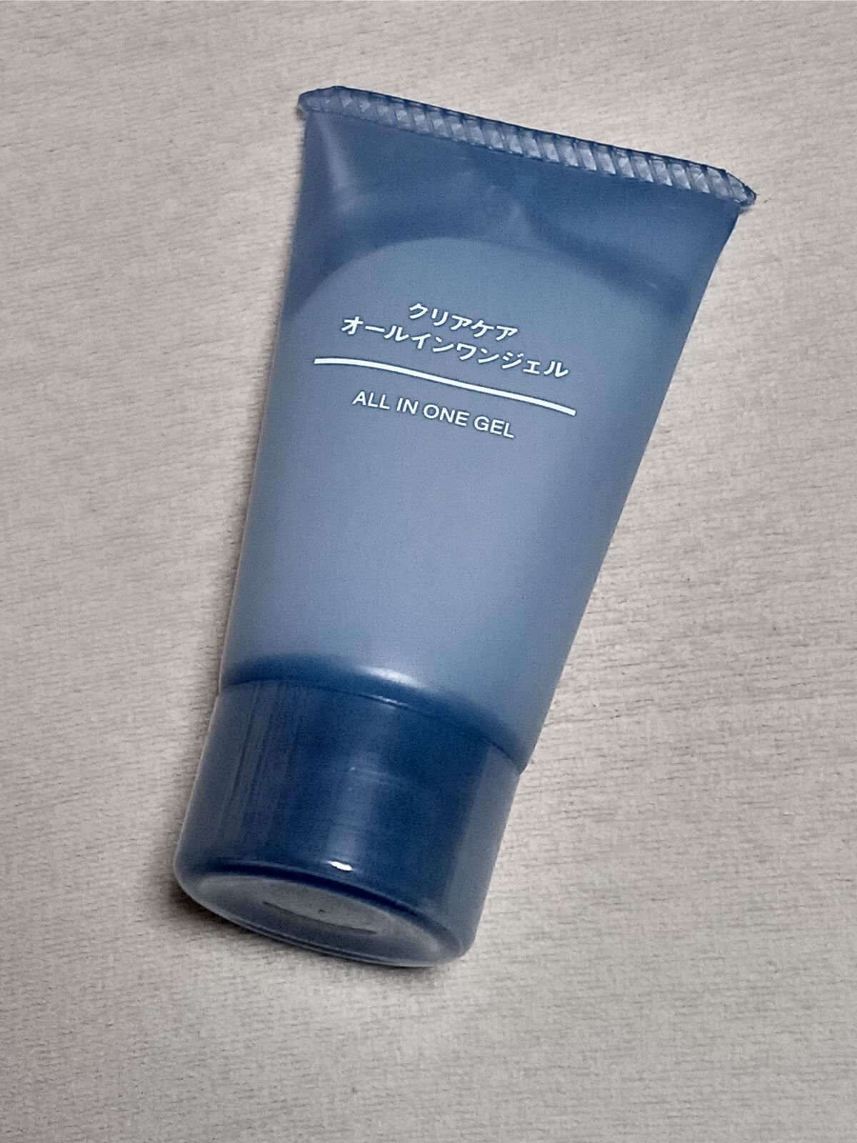 クリアケアオールインワンジェル/無印良品/オールインワン化粧品を使ったクチコミ(1枚目)