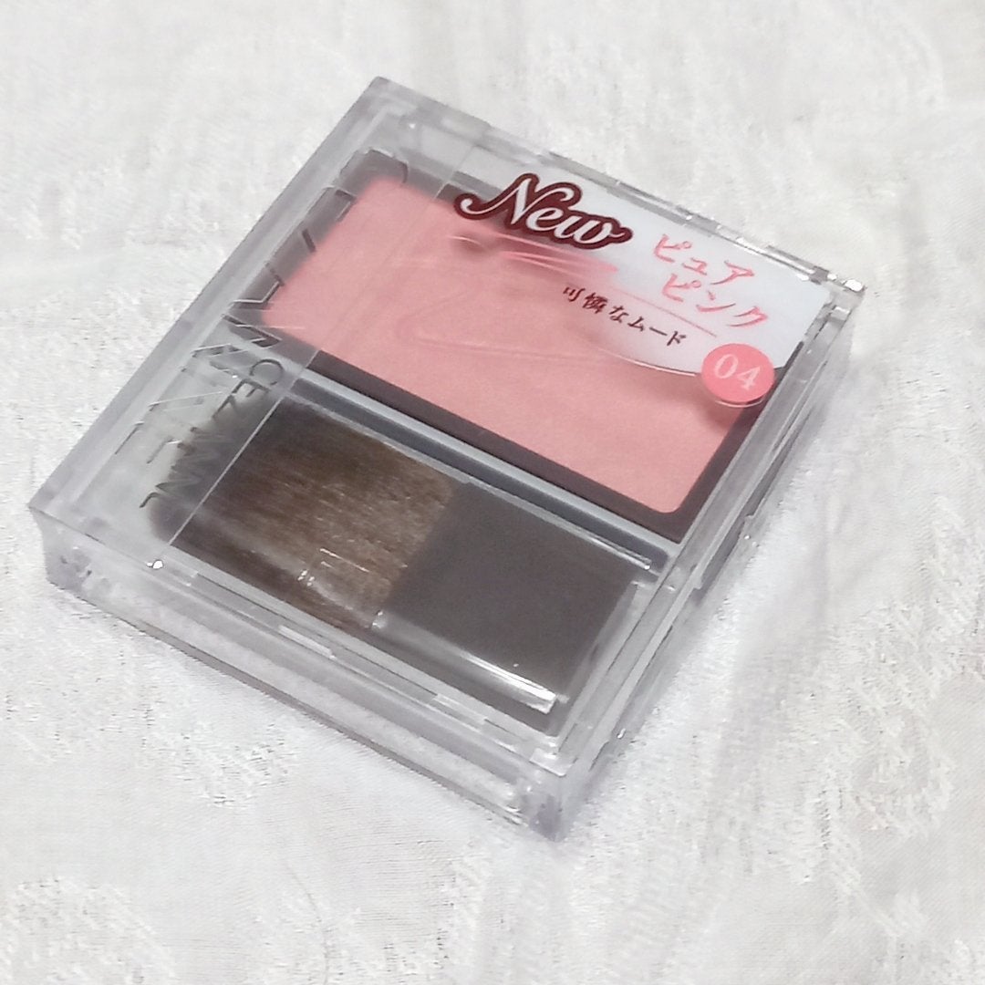 チークブラッシュ/CEZANNE/パウダーチークを使ったクチコミ(4枚目)