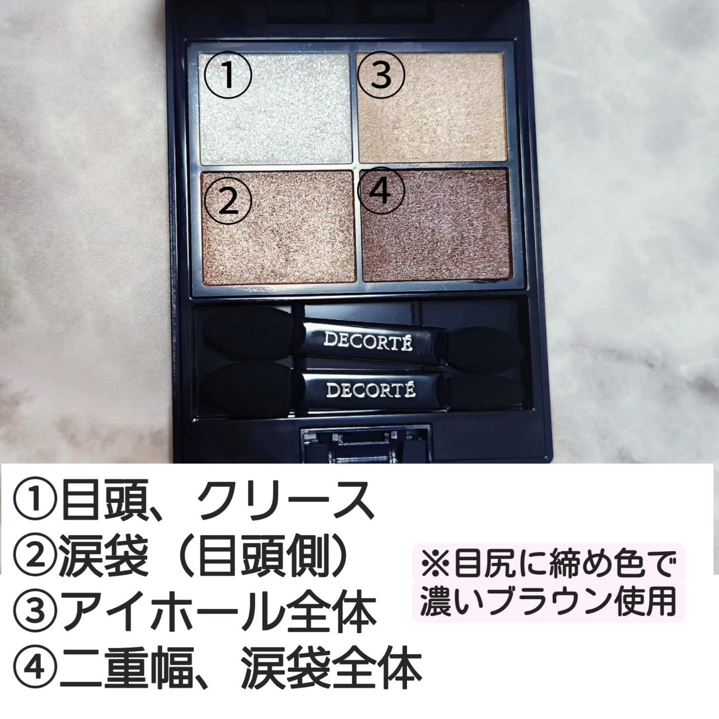ウィンターダズル コレクション/DECORTÉ/メイクアップキットを使ったクチコミ(3枚目)