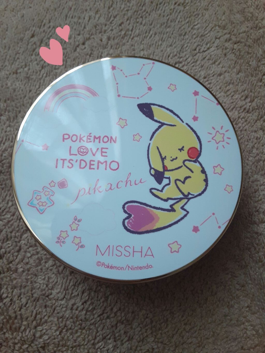 M クッション ファンデーション(モイスチャー)/MISSHA/クッションファンデーションを使ったクチコミ（1枚目）