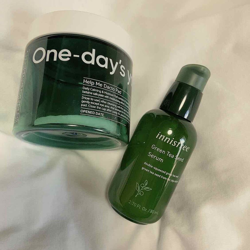 グリーンティーシード セラム/innisfree/美容液を使ったクチコミ（1枚目）