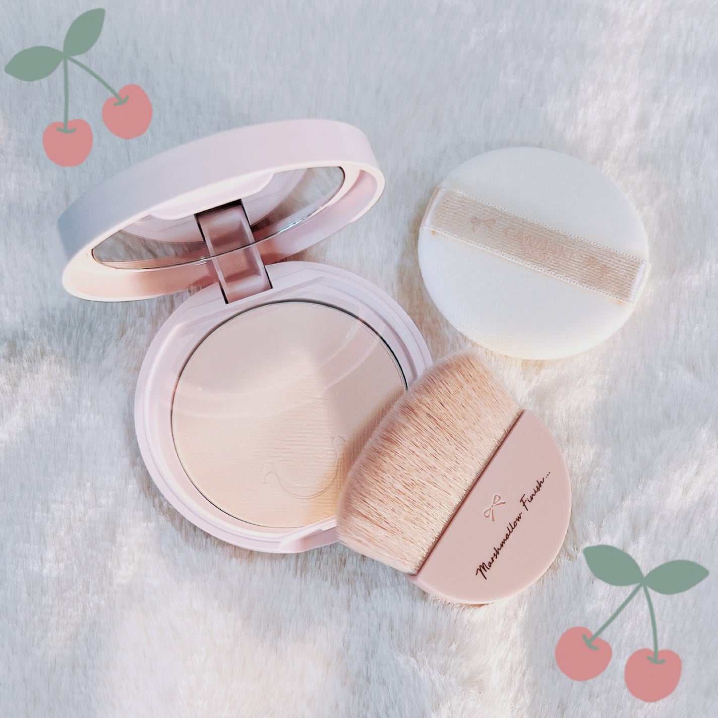 マシュマロフィニッシュパウダー/キャンメイク/プレストパウダーを使ったクチコミ(2枚目)