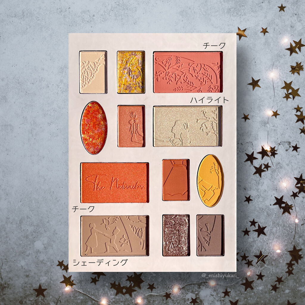 ZEESEAくるみ割り人形　キャンディクルーズ12色メイクアップパレット/ZEESEA/アイシャドウパレットを使ったクチコミ（3枚目）