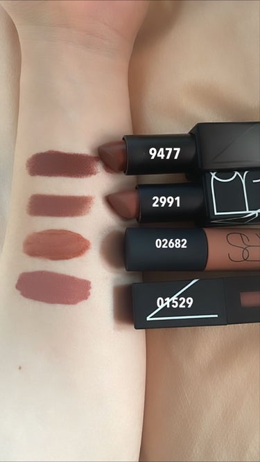 パワーマットリップピグメント/NARS/口紅を使ったクチコミ（3枚目）