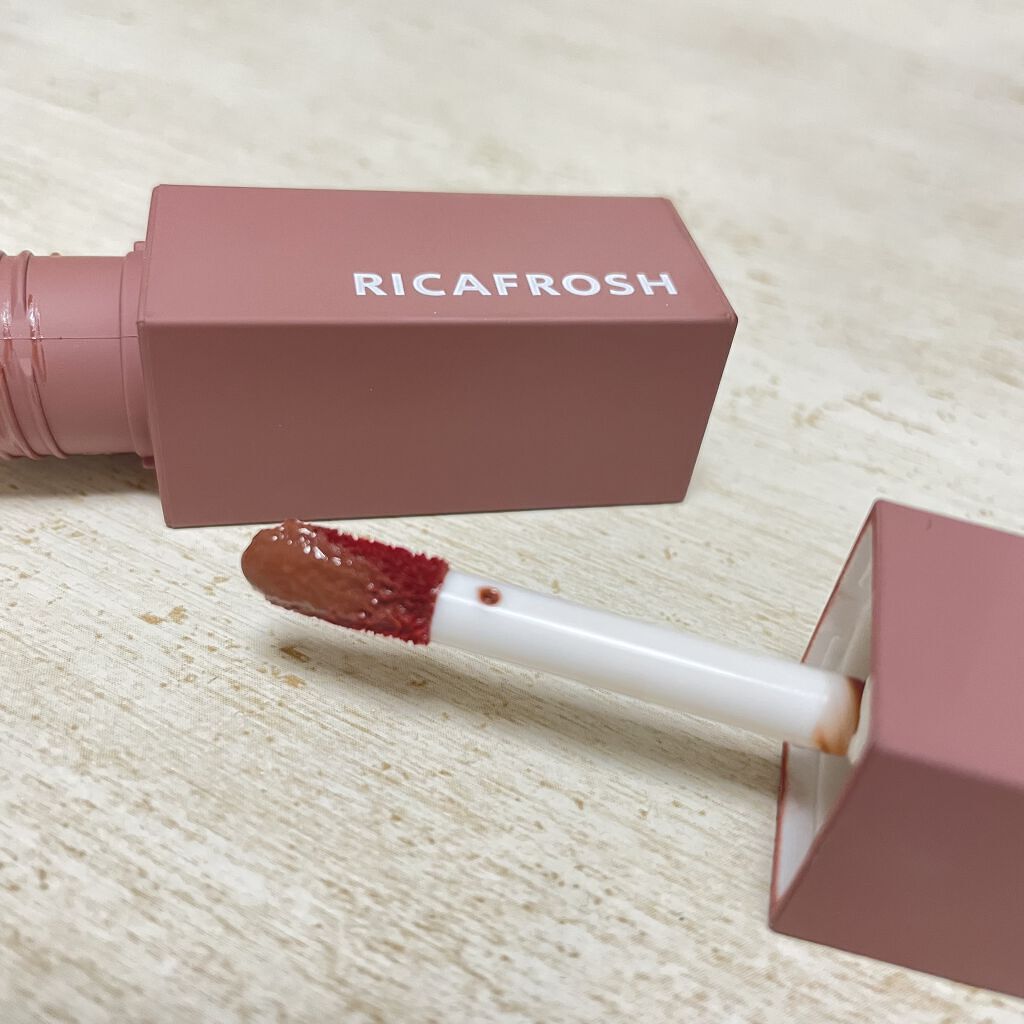 ジューシーリブティント/RICAFROSH/リップティントを使ったクチコミ（2枚目）