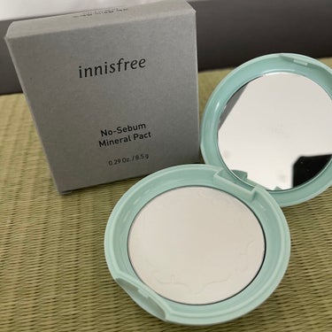 ノーセバム ミネラルパクト N/innisfree/プレストパウダーを使ったクチコミ（3枚目）