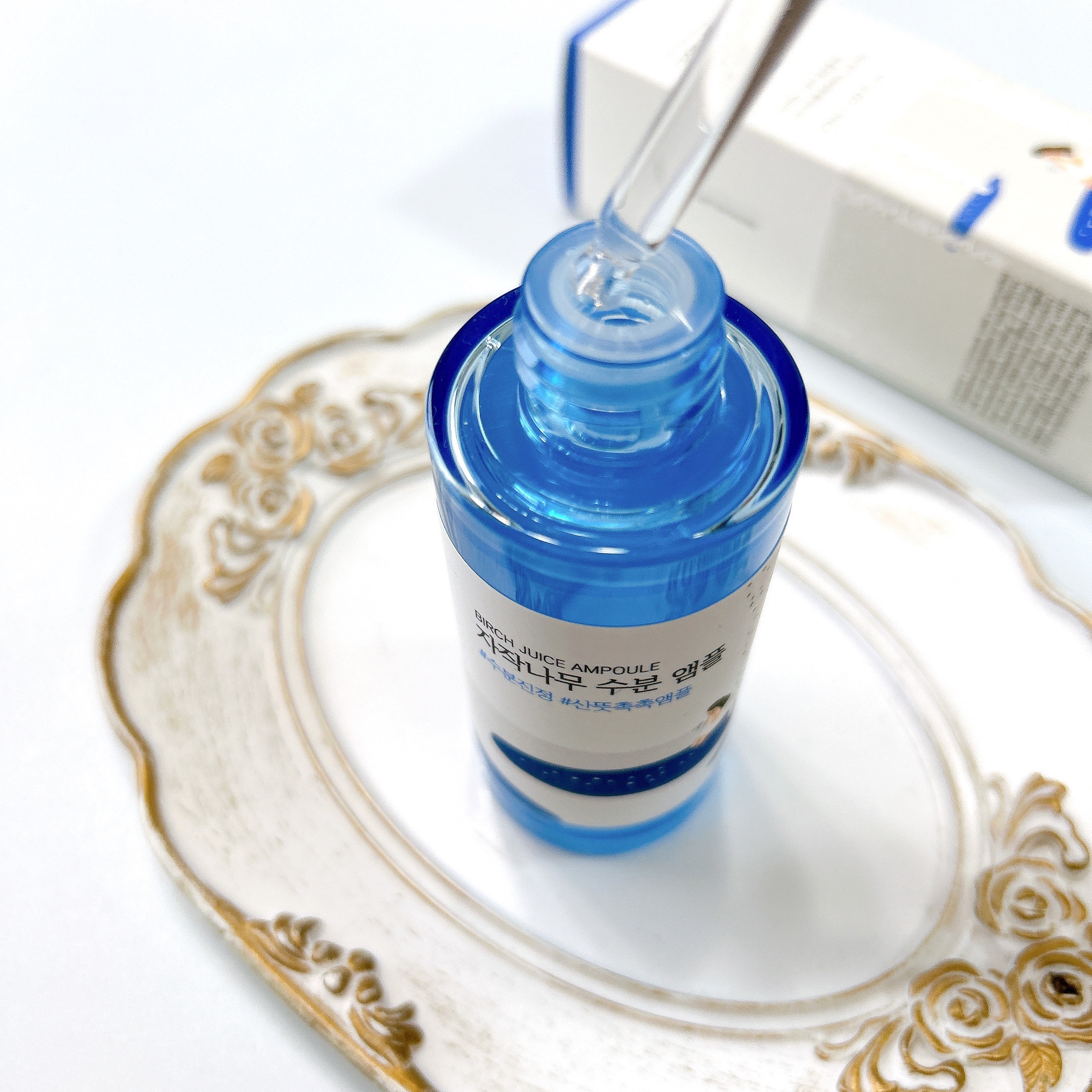 シラカバ水分美容液/ROUND LAB/美容液を使ったクチコミ（2枚目）