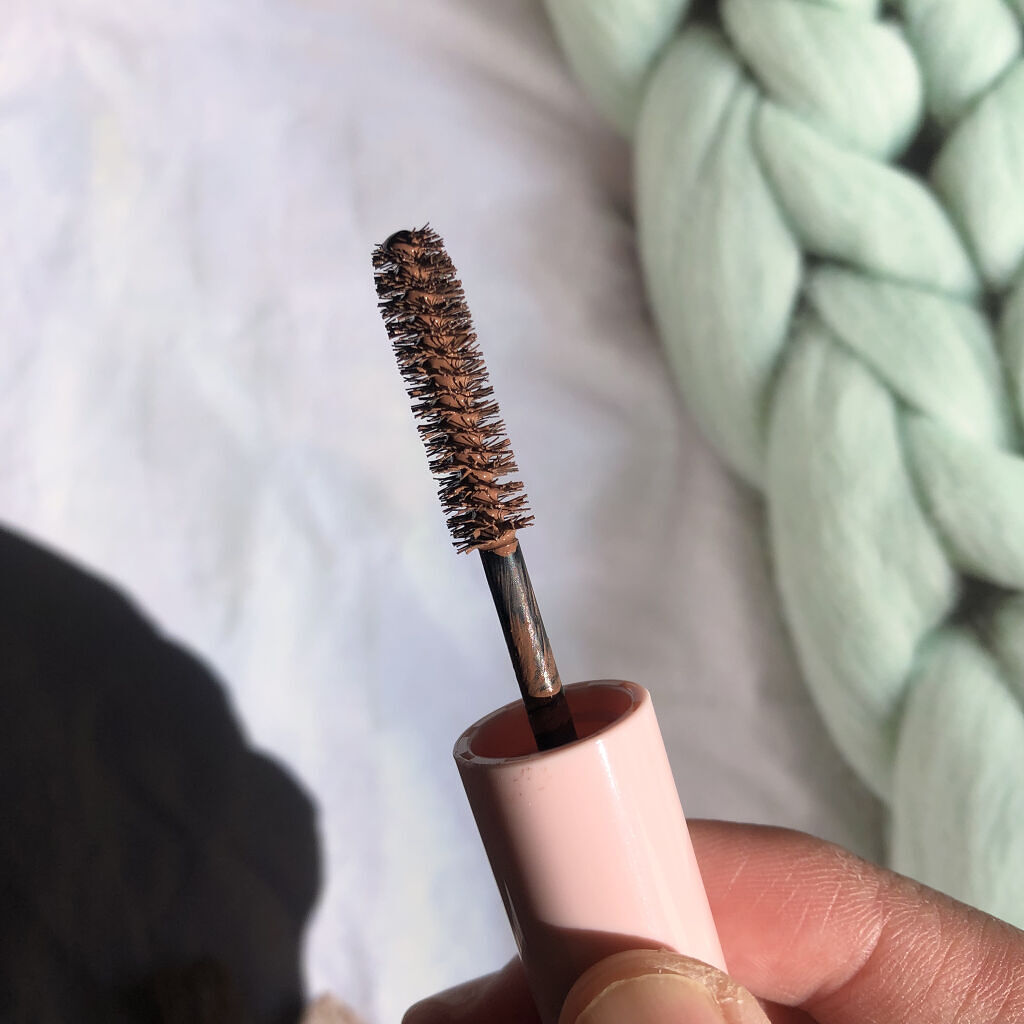 マルチマスカラ deep pink :ディープピンク(WEB限定色)/WHOMEE/眉マスカラを使ったクチコミ（3枚目）