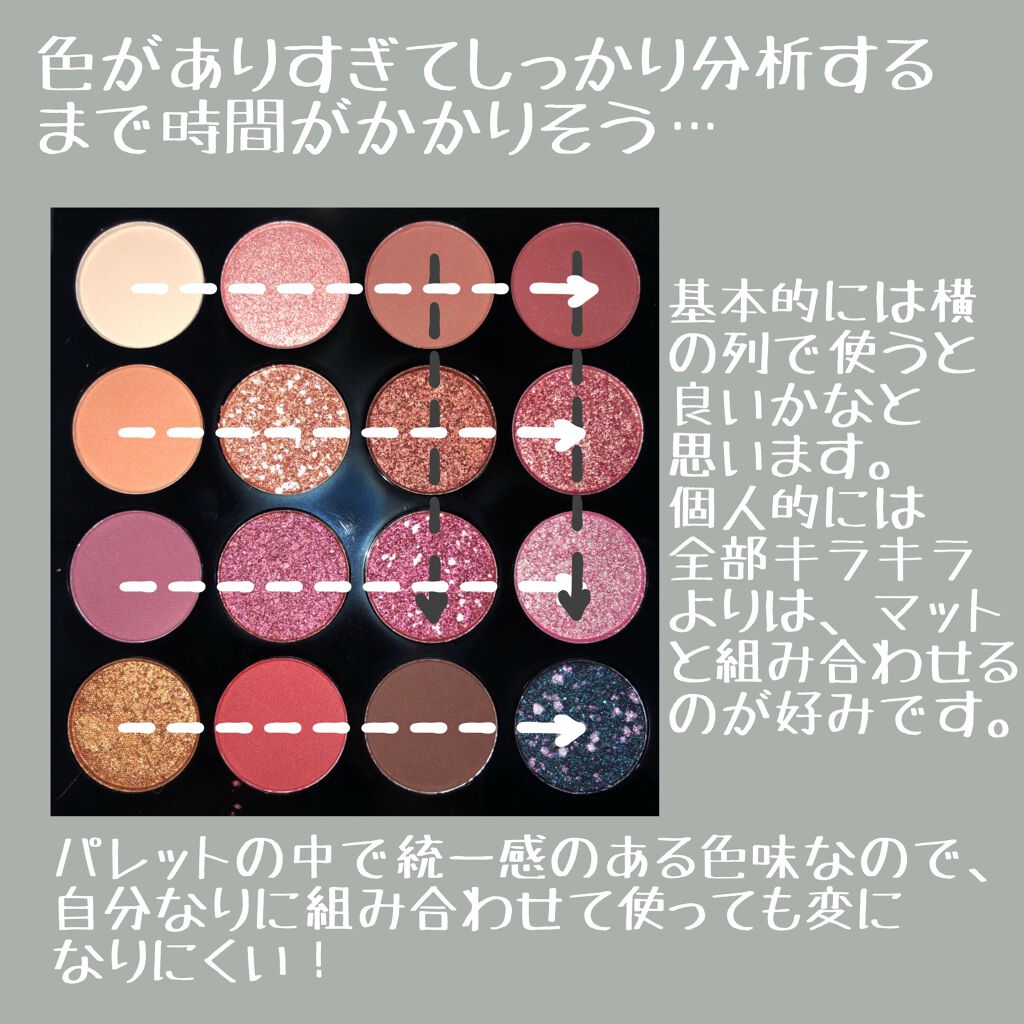 大英博物館 エジプトシリーズ アイシャドウパレット/ZEESEA/アイシャドウパレットを使ったクチコミ(4枚目)