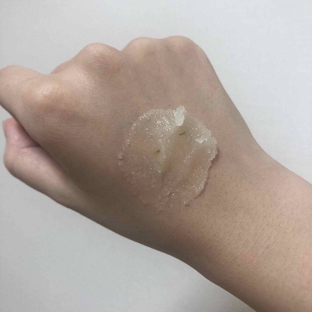 ジョヴァンニ ソルト ボディスクラブ クールミント/giovanni/ボディスクラブを使ったクチコミ(2枚目)