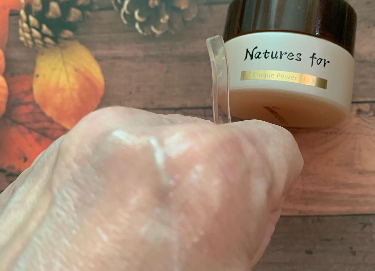 チンクエパワーマスク/Natures for/オールインワン化粧品を使ったクチコミ（3枚目）