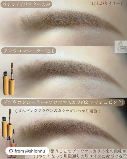 エテュセ アイエディション(ブロウコンシーラー)/ettusais/その他アイブロウを使ったクチコミ(4枚目)