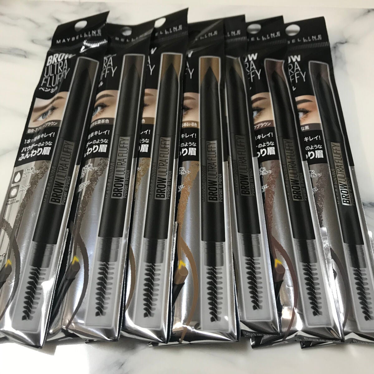 ファッションブロウ パウダーインペンシル N/MAYBELLINE NEW YORK/アイブロウペンシルを使ったクチコミ(1枚目)