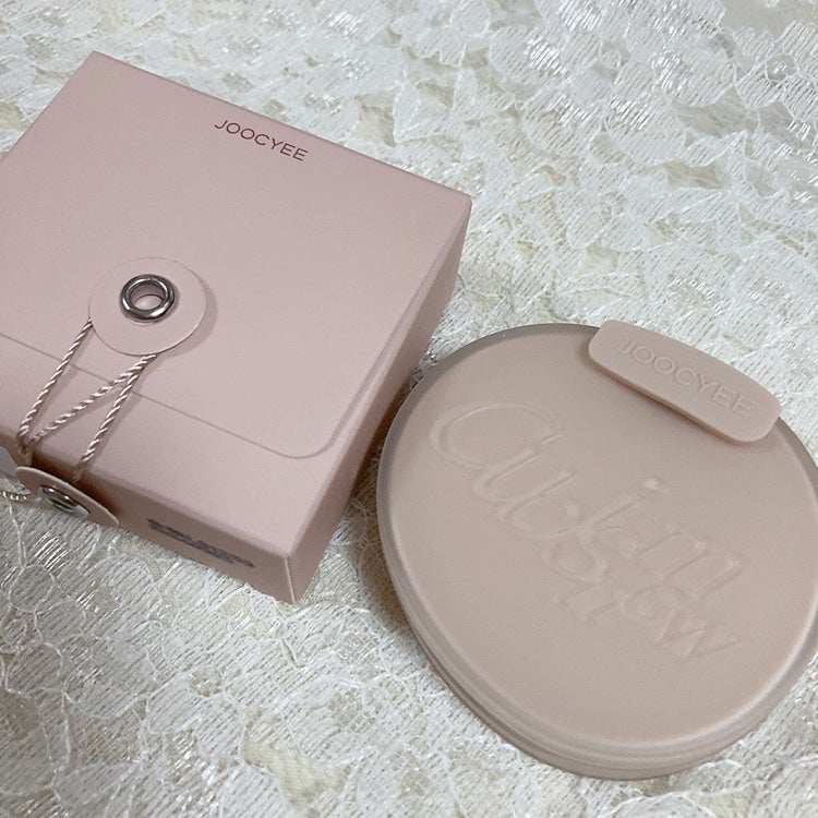 CUBISM ニュアンスグロウパウダー/Joocyee/パウダーチークを使ったクチコミ(1枚目)