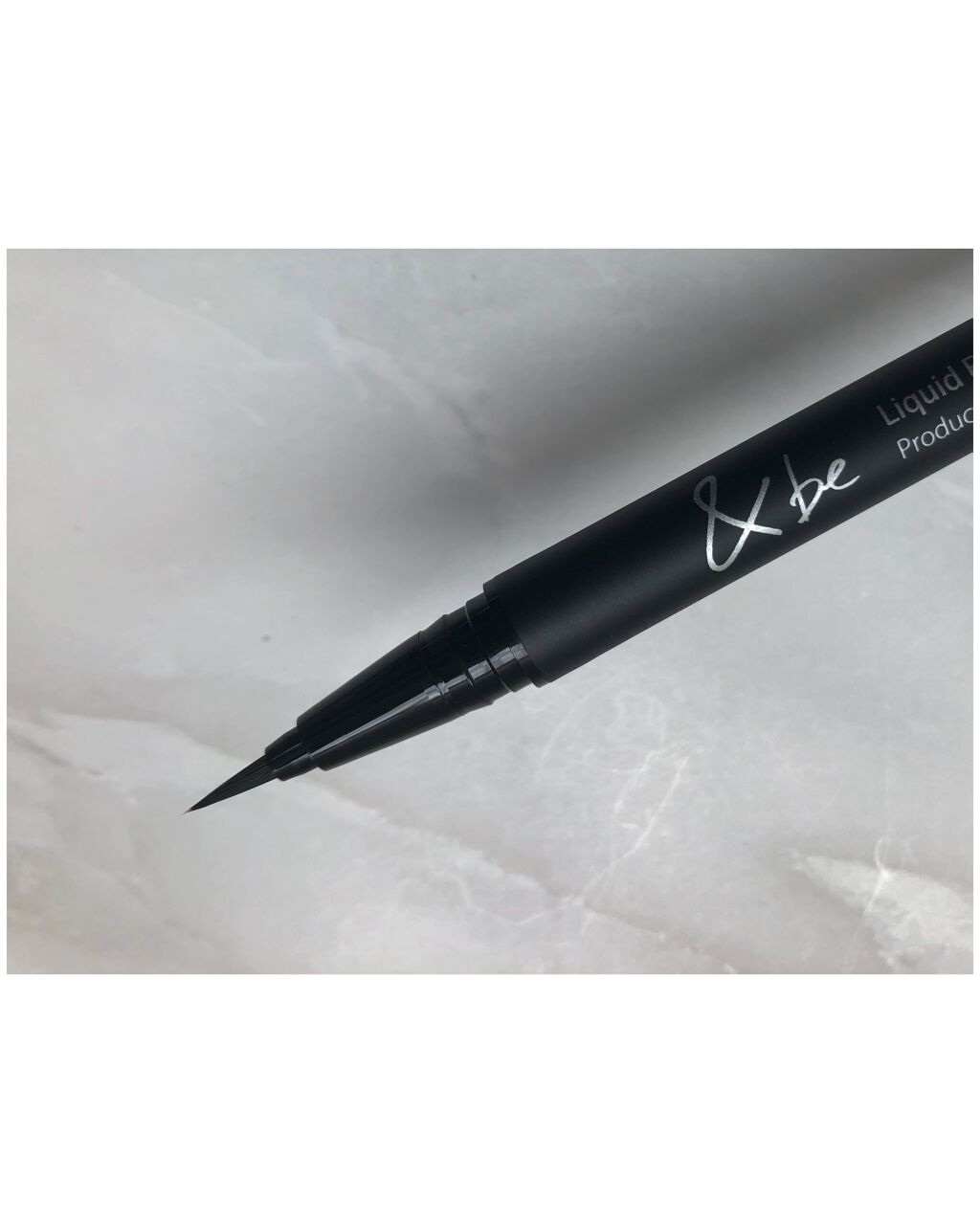 リキッドアイライナー ブラウン/＆be/リキッドアイライナーを使ったクチコミ（2枚目）