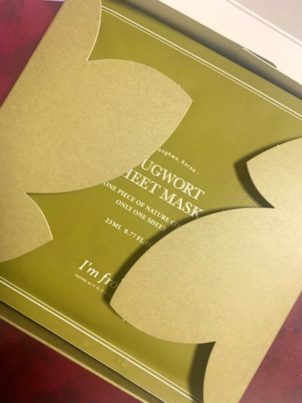 MUGWORT SHEET MASK/I'm from/シートマスク・パックを使ったクチコミ(1枚目)