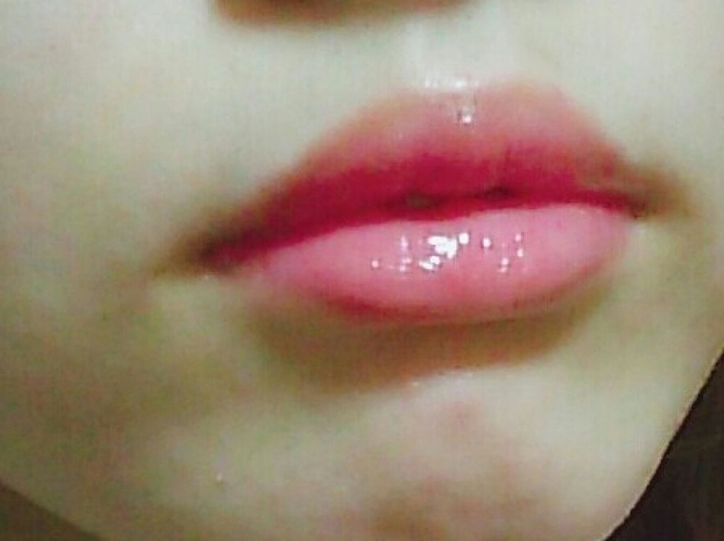 オールインワンティント 09 ローズレッド/シャインリッチ/リップティントを使ったクチコミ（3枚目）