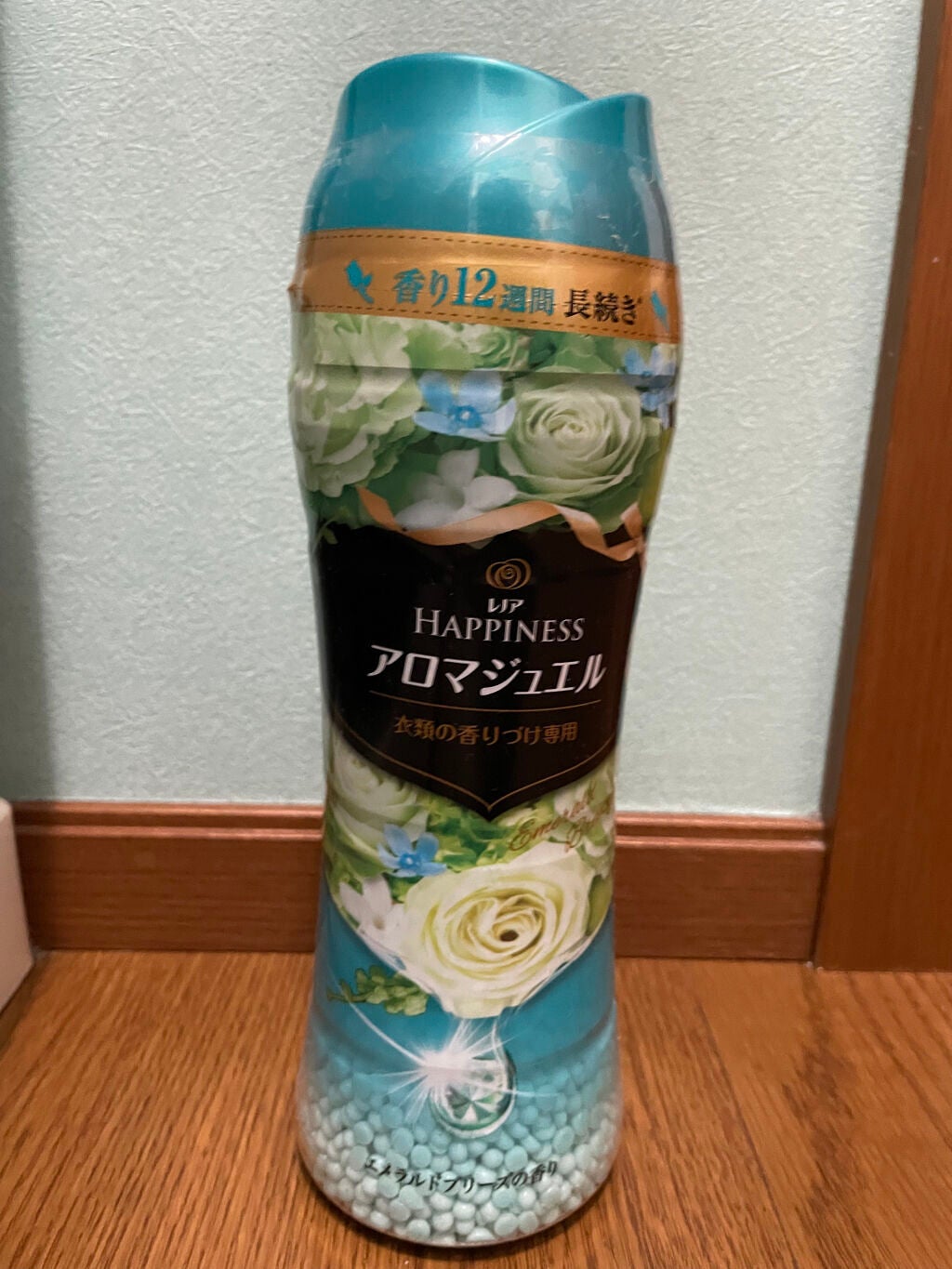 レノアハピネス アロマジュエル ビーズ エメラルドブリーズの香り/レノア/柔軟剤を使ったクチコミ(1枚目)