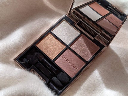 アイカラーレーション/LUNASOL/アイシャドウパレットを使ったクチコミ(3枚目)