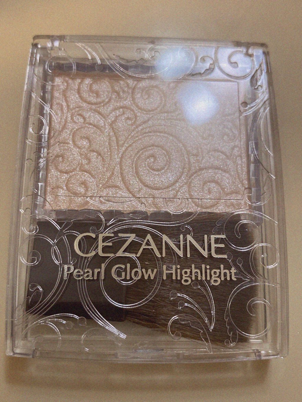 パールグロウハイライト/CEZANNE/パウダーハイライトを使ったクチコミ（1枚目）