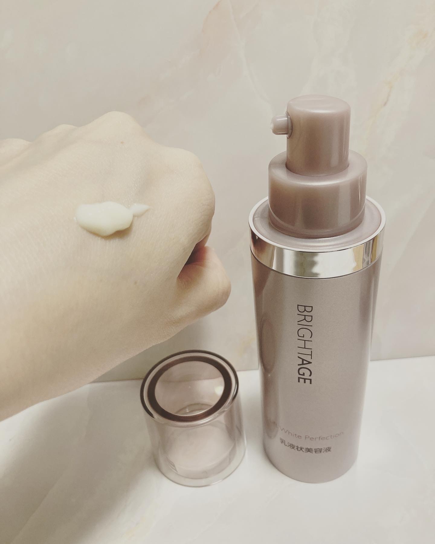 リフトホワイト パーフェクション/BRIGHTAGE/美容液を使ったクチコミ（2枚目）