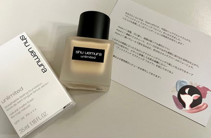 (旧)アンリミテッド ラスティング フルイド/shu uemura/リキッドファンデーションを使ったクチコミ(1枚目)
