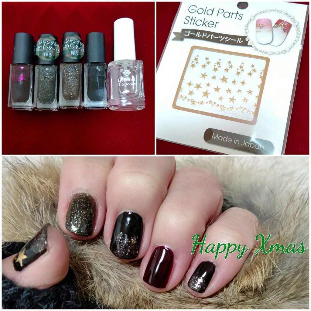 ネイルホリック Jungle Glitter/ネイルホリック/マニキュアを使ったクチコミ(4枚目)