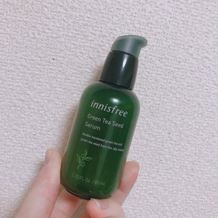 グリーンティーシード セラム/innisfree/美容液を使ったクチコミ(2枚目)