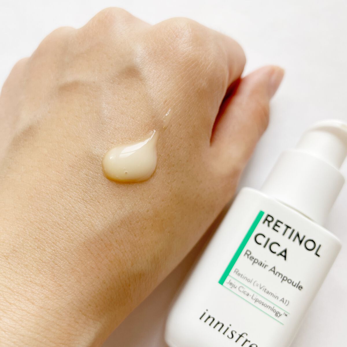 レチノール シカ リペア セラム/innisfree/美容液を使ったクチコミ(2枚目)